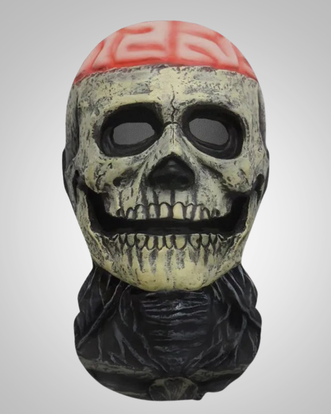Tristan | Halloween 3D Ghost Face with Mesh and Elastic Fit Mask
