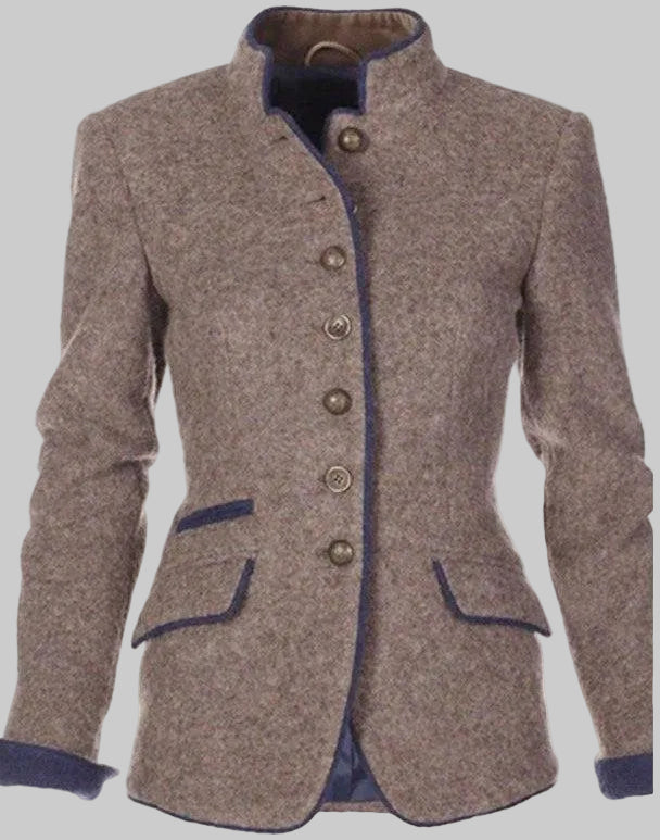 Hazel | Women's Elegant Tailored Woolmix Blazer