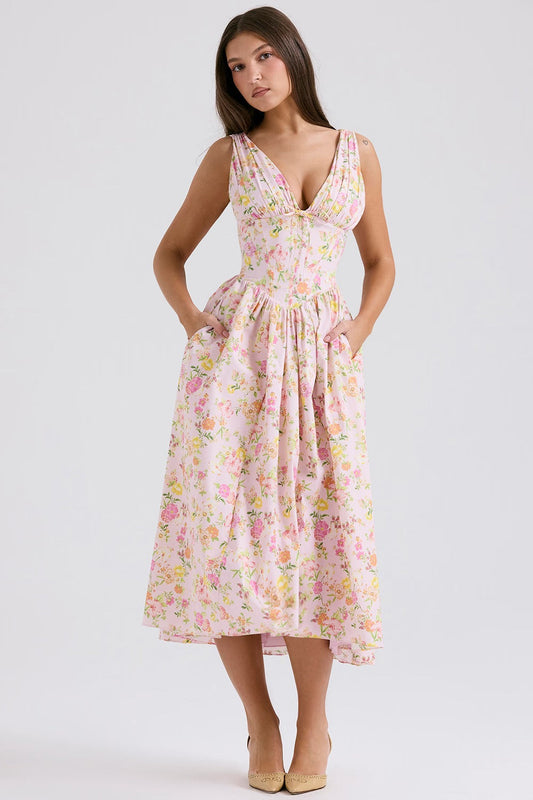 Oakley | Women’s Summer Floral Wedding Guest Dress