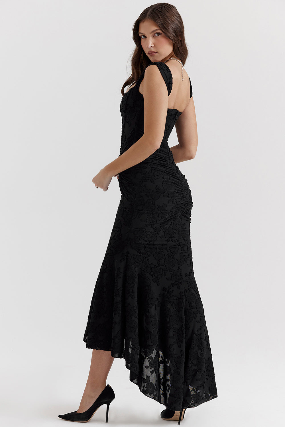Violet | Women's Asymmetrical Formal Maxi Dress