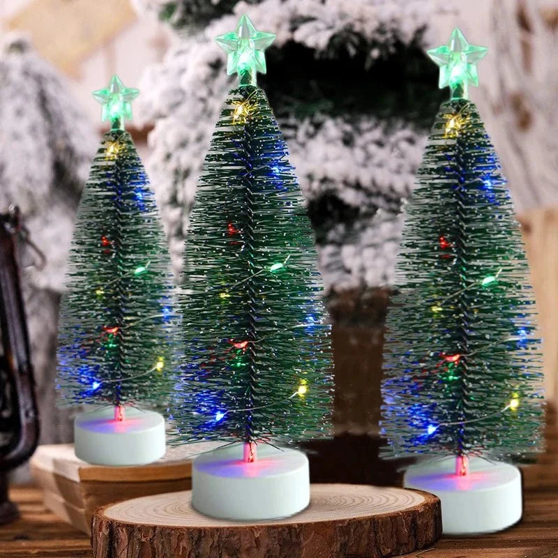 Christmas Tree Lights Battery-Operated Miniature Decoration