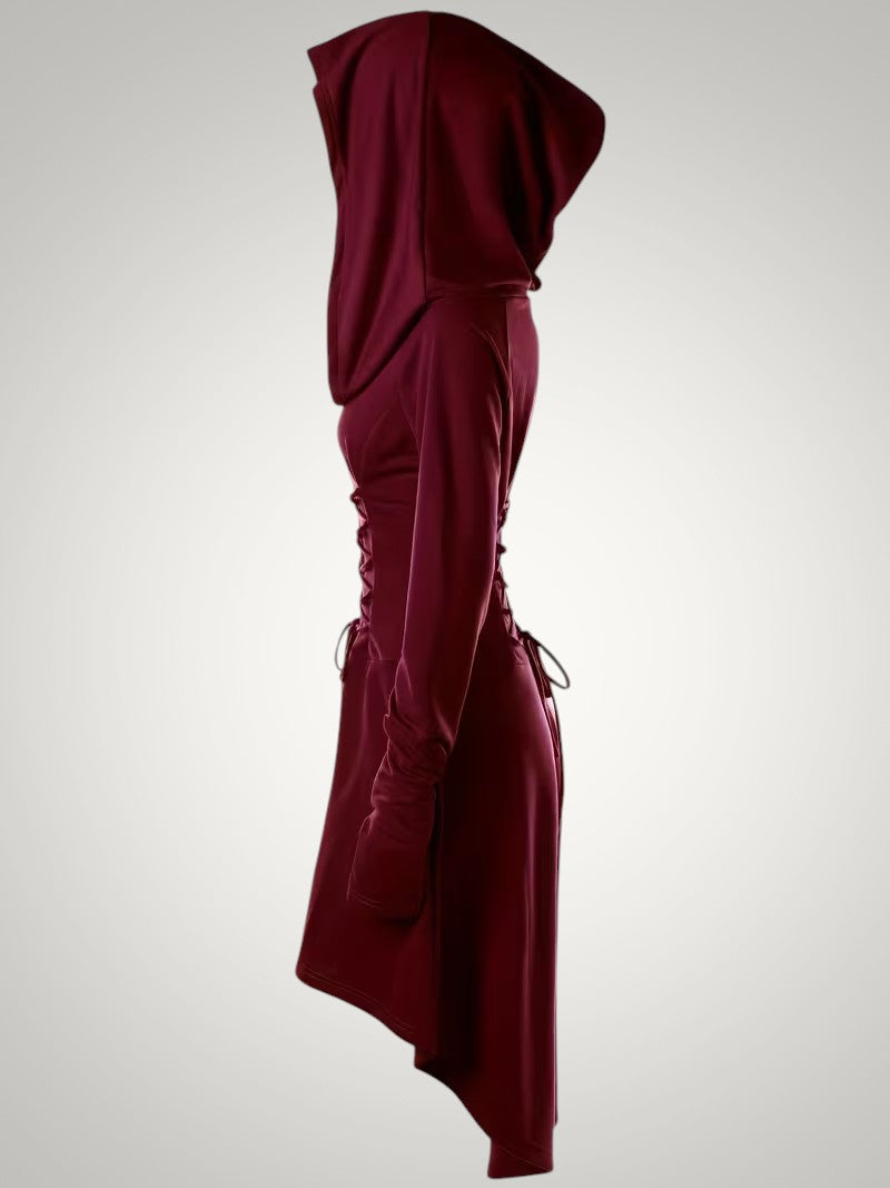 Beatrice | Women's Gothic Hooded Halloween Costume Dress