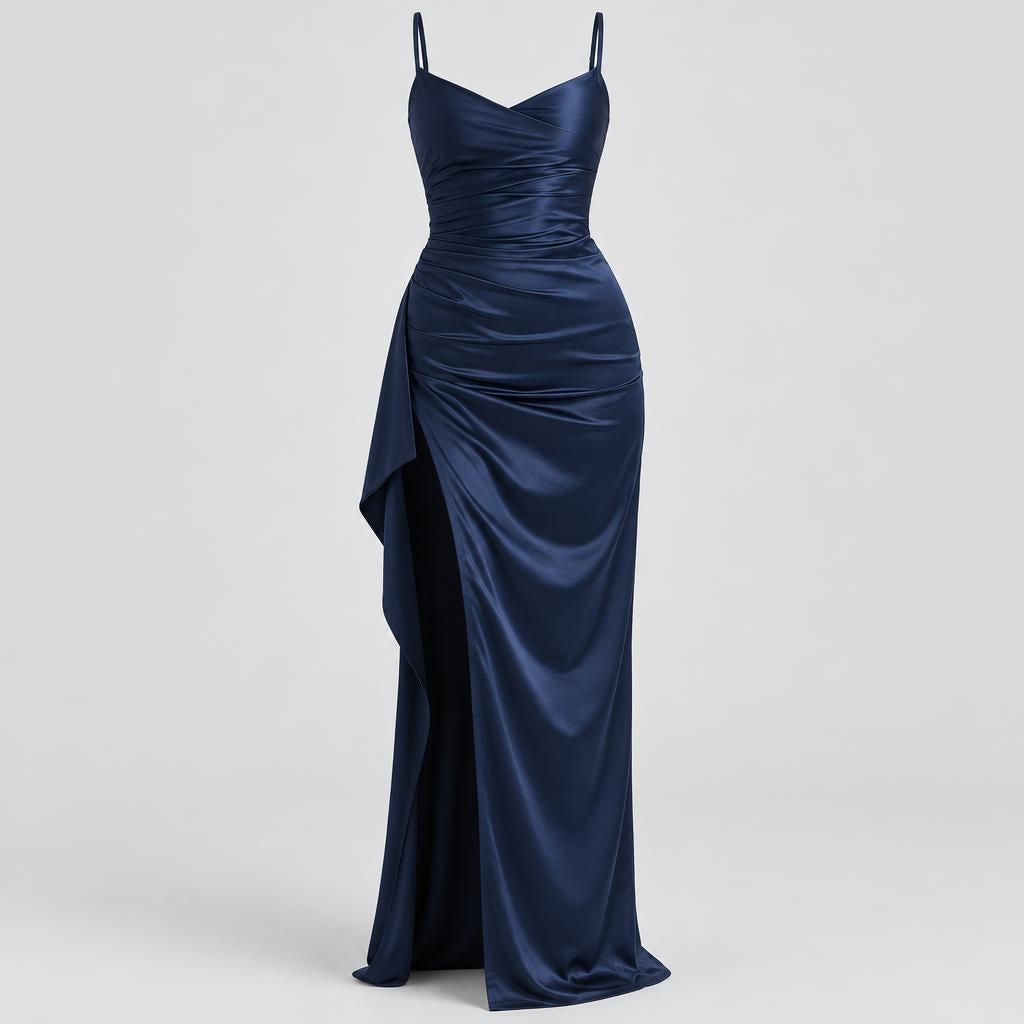 Christine | Women's Formal Side Slit Evening Dress
