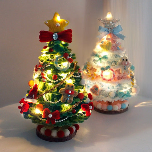 Diy Christmas Tree Craft with Lights