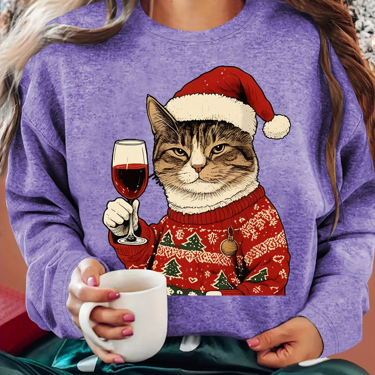 Lisa | Women's Graphic Ugly Christmas Jumper