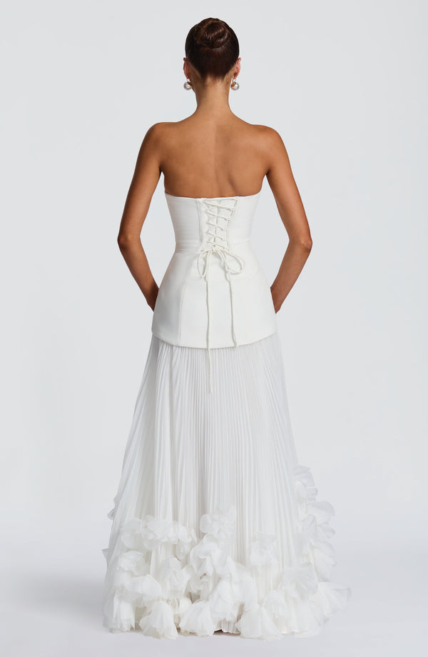 Cynthia | Women's Strapless Formal Wedding Guest Dress