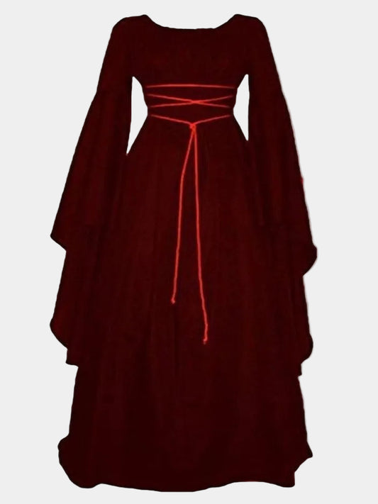 Women's Halloween Gothic Maxi Dress