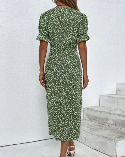 Nova | Women's Floral A-Line Midi Dress
