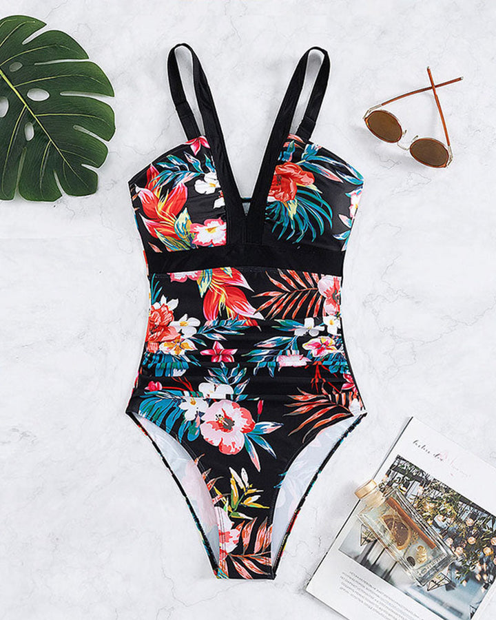 Fabienne | Women's Elegant Floral Swimsuit