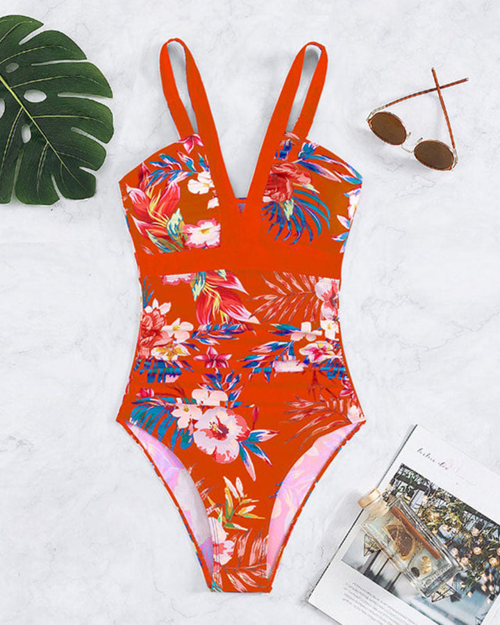 Fabienne | Women's Elegant Floral Swimsuit