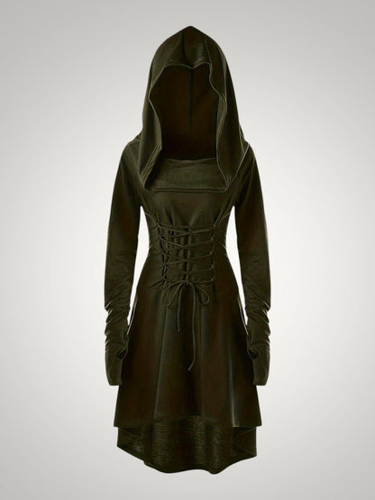 Scarlett | Women's 5 Piece Medieval Hooded Renaissance Halloween Costume