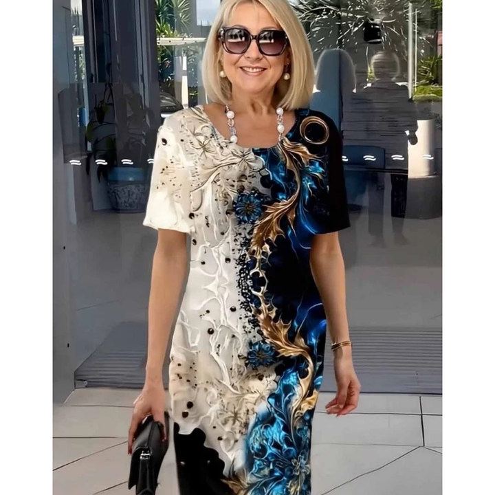 Olivia | Women’s Comfort Summer Midi Dress