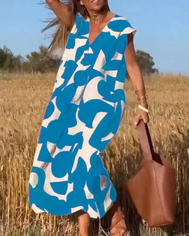 Tamsin | Women’s Sleeveless Loose Fit Maxi Dress