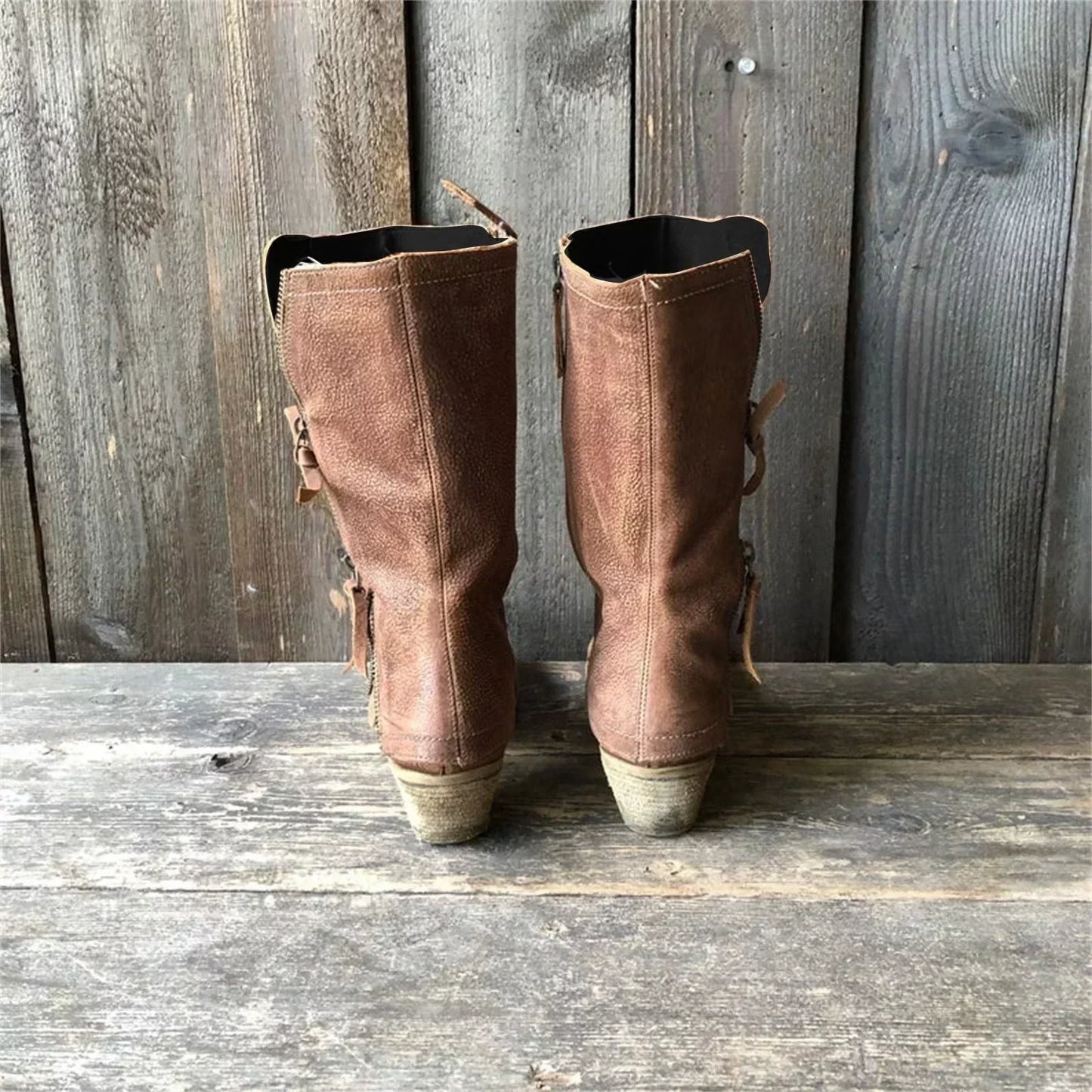 Brooklyn | Women’s Casual Round Toe Cowboy Boots