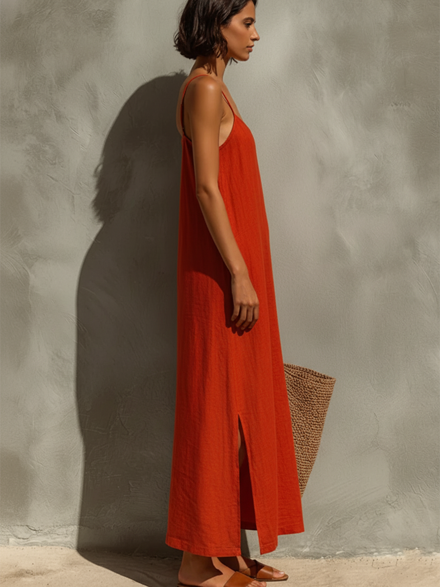 Melody | Women's Summer Maxi Spaghetti Strap Dress
