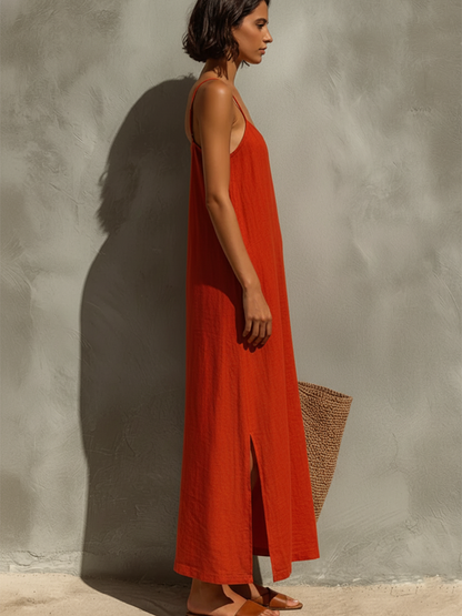 Melody | Women's Summer Maxi Spaghetti Strap Dress