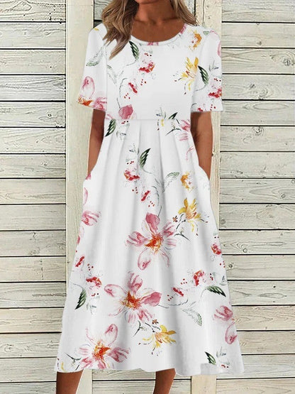 Romy | Women's Printed Floral Summer Dress
