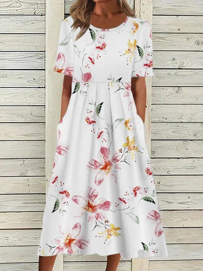 Romy | Women's Printed Floral Summer Dress