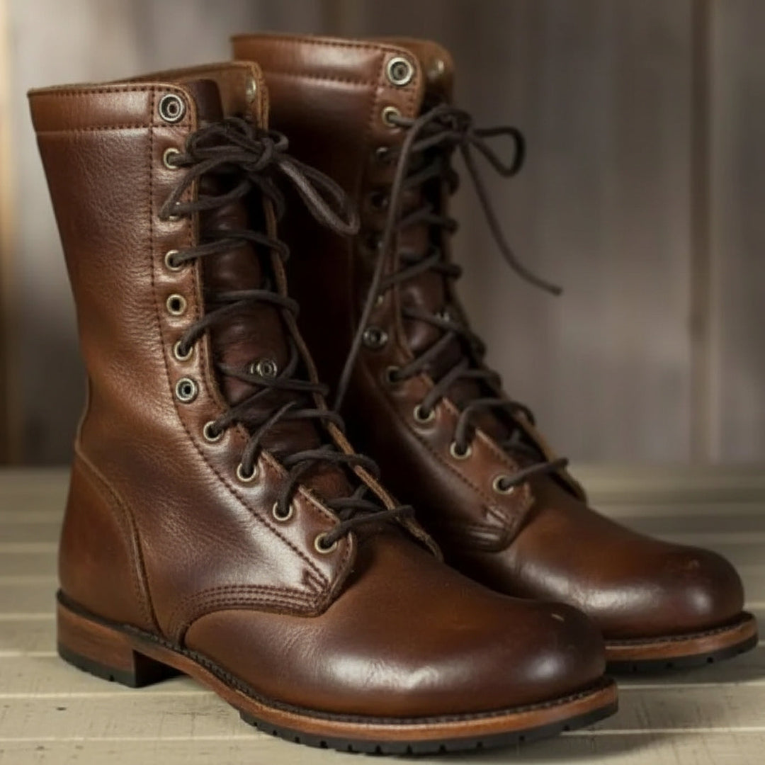 Olina | Women's Casual Lace Up Boots