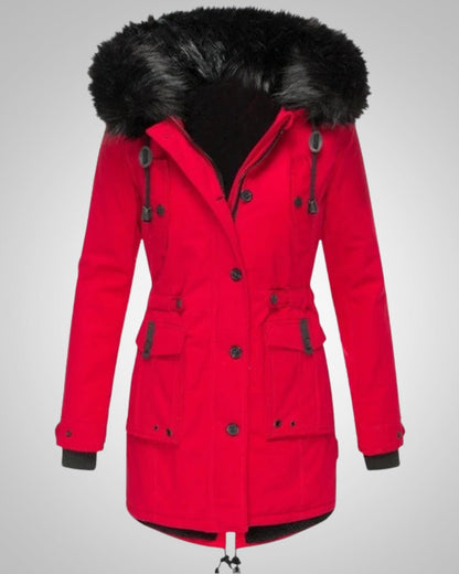 Ivy | Women's Lined Hooded Winter Parka Jacket
