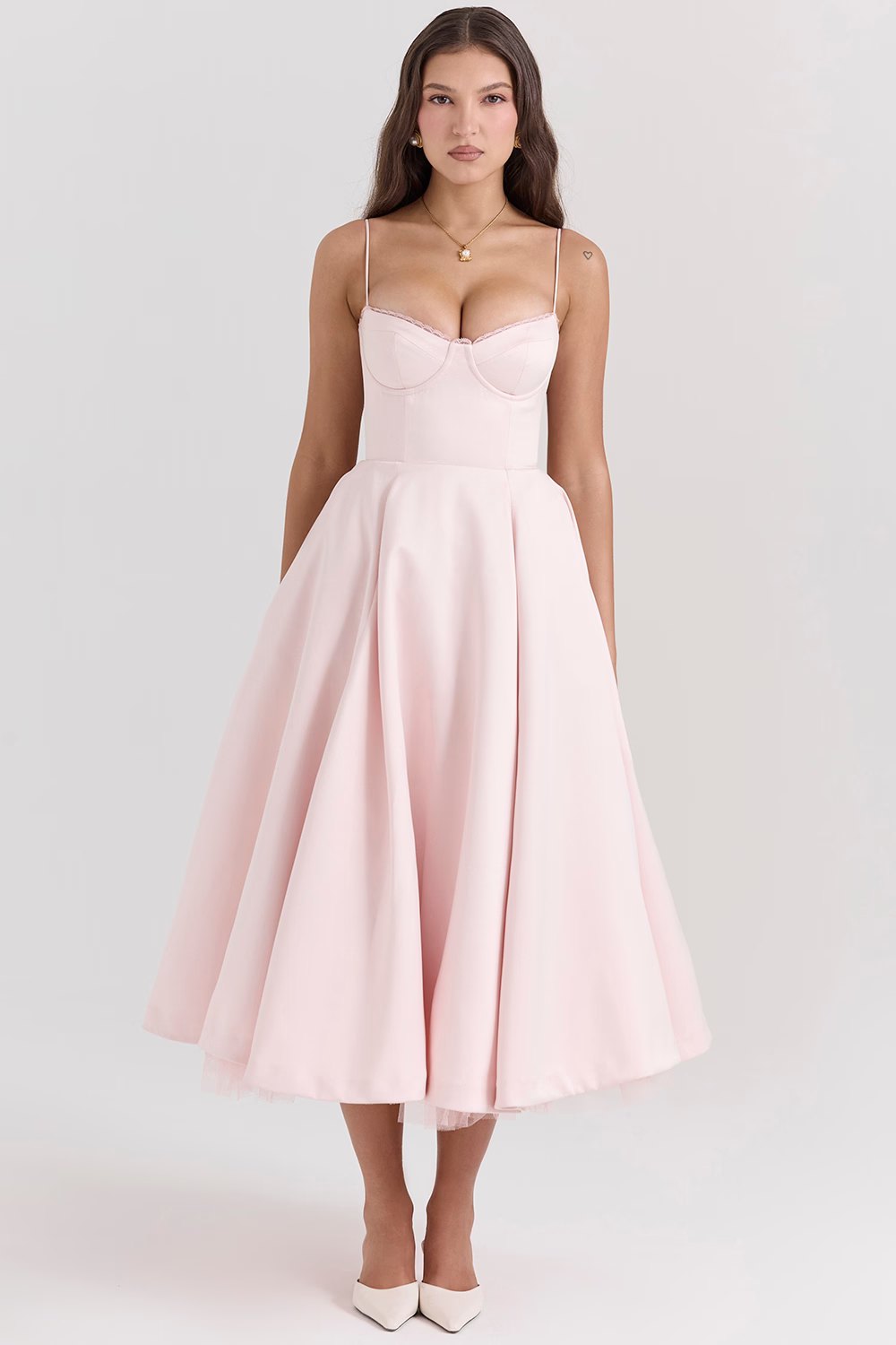 Lucia | Women’s Elegant Wedding Guest Midi Dress