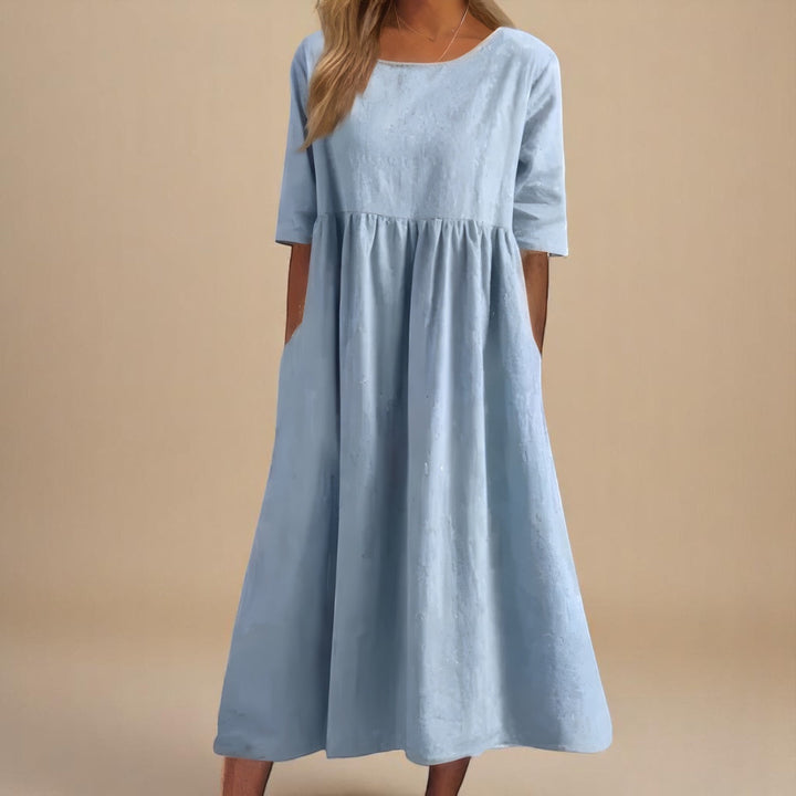 Harelia | Women’s Relaxed Fit Summer Midi Dress
