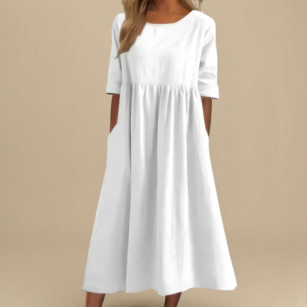 Harelia | Women’s Relaxed Fit Summer Midi Dress