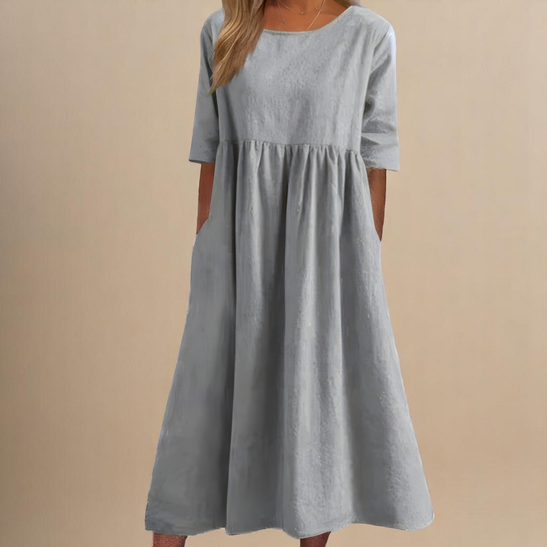 Harelia | Women’s Relaxed Fit Summer Midi Dress
