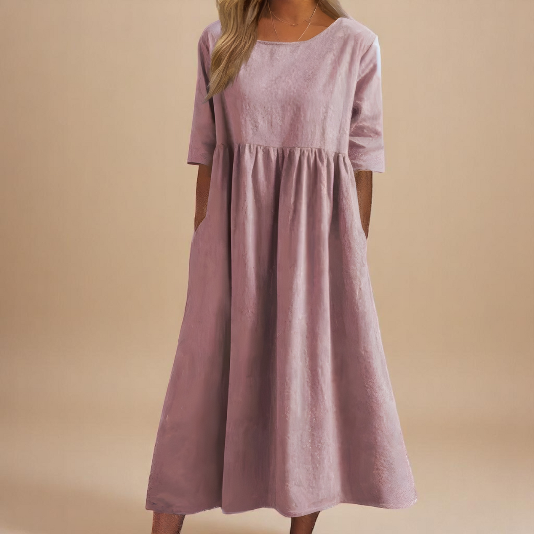 Harelia | Women’s Relaxed Fit Summer Midi Dress