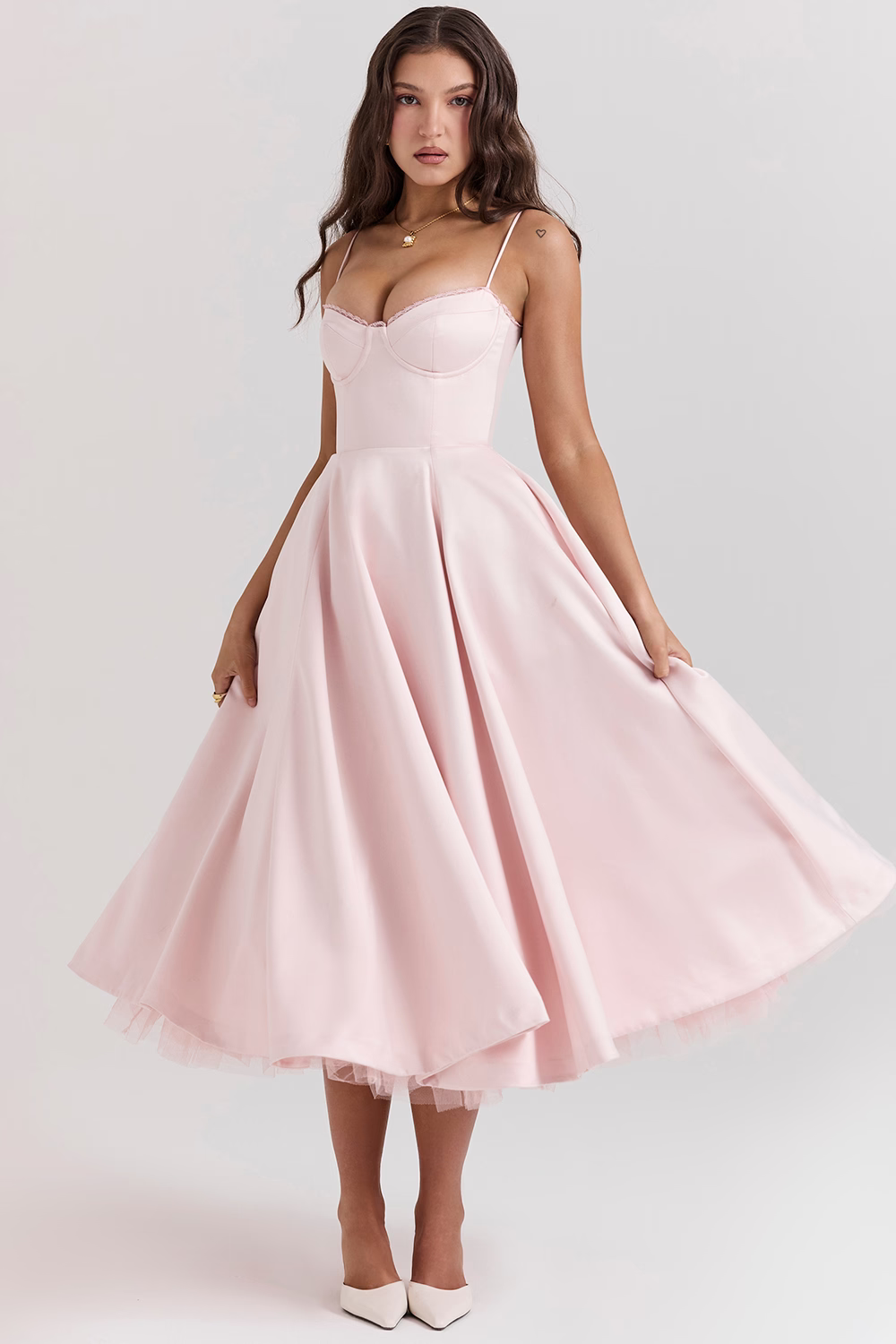 Lucia | Women’s Elegant Wedding Guest Midi Dress