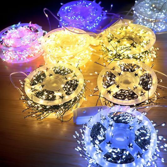 Christmas String Lights Multicolour LED Festive Decorations