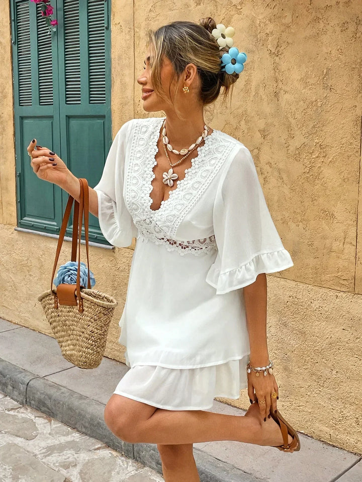Allison | Women’s Summer Ruffled Boho Dress