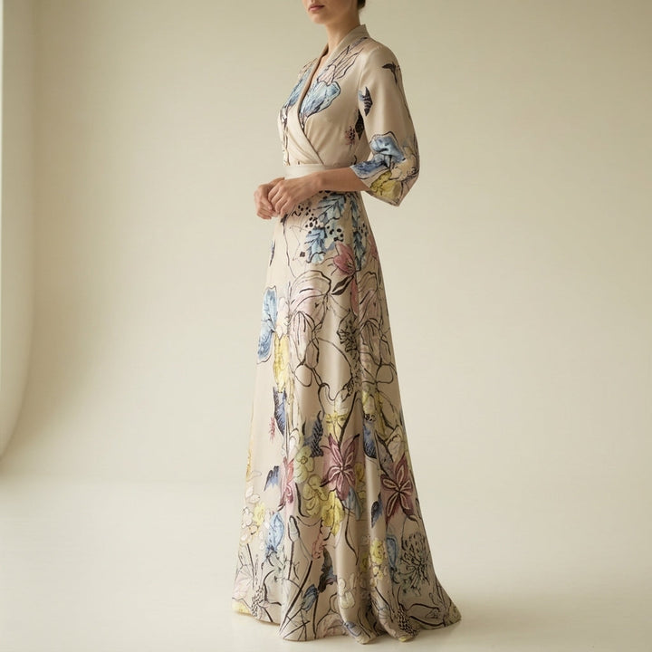 Hazel | Women's Wrapped Floral Summer Dress