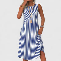 Emely | Women's Elegant Striped Summer Dress