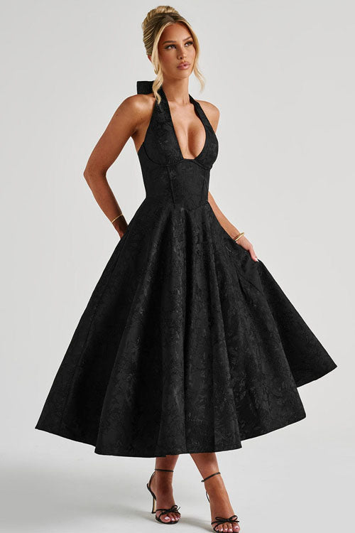 Tamara | Women's Elegant A-Line Wedding Guest Dress