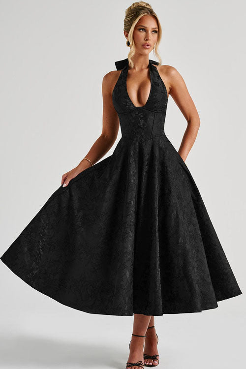 Tamara | Women's Elegant A-Line Wedding Guest Dress