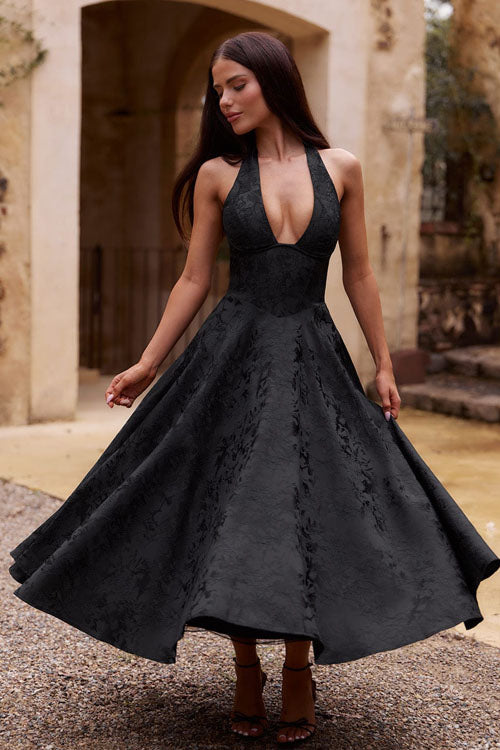 Tamara | Women's Elegant A-Line Wedding Guest Dress