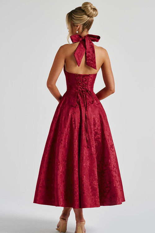 Tamara | Women's Elegant A-Line Wedding Guest Dress