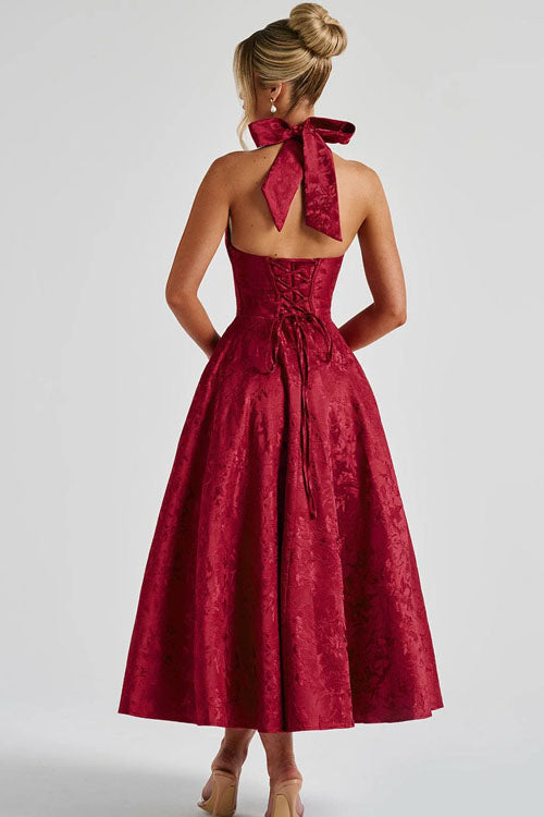 Tamara | Women's Elegant A-Line Wedding Guest Dress