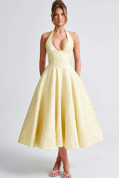 Tamara | Women's Elegant A-Line Wedding Guest Dress