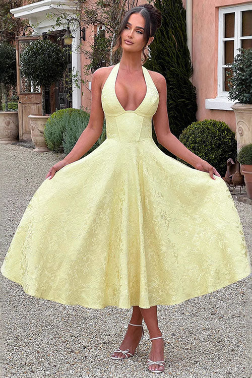 Tamara | Women's Elegant A-Line Wedding Guest Dress