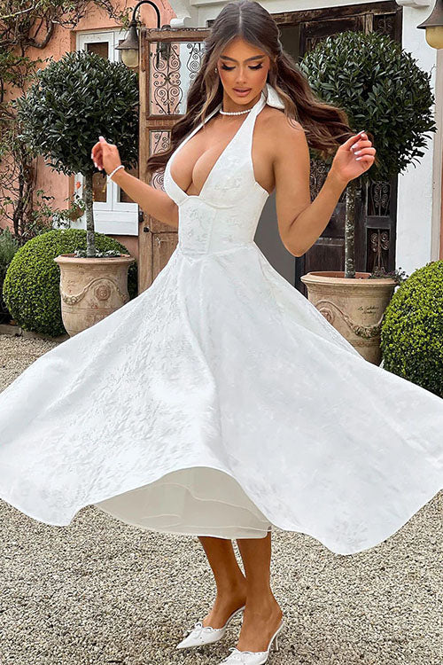 Tamara | Women's Elegant A-Line Wedding Guest Dress