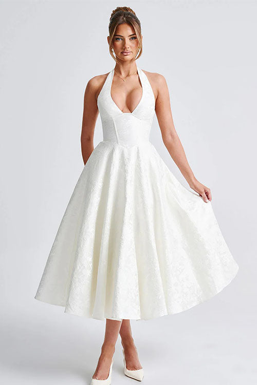 Tamara | Women's Elegant A-Line Wedding Guest Dress