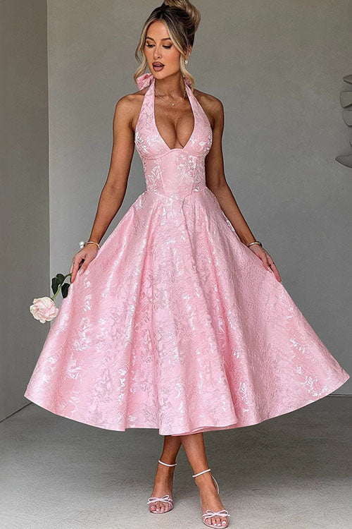 Tamara | Women's Elegant A-Line Wedding Guest Dress