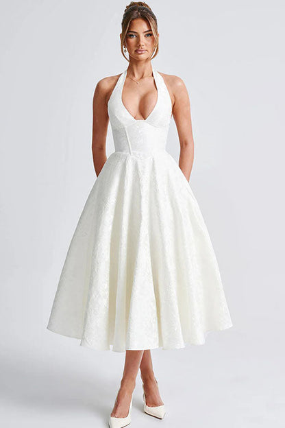 Tamara | Women's Elegant A-Line Wedding Guest Dress