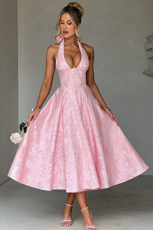 Tamara | Women's Elegant A-Line Wedding Guest Dress