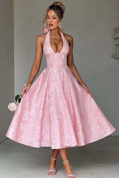 Tamara | Women's Elegant A-Line Wedding Guest Dress