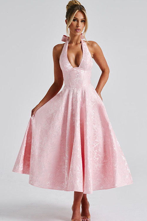 Tamara | Women's Elegant A-Line Wedding Guest Dress