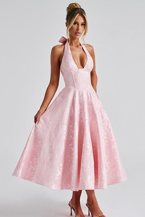 Tamara | Women's Elegant A-Line Wedding Guest Dress