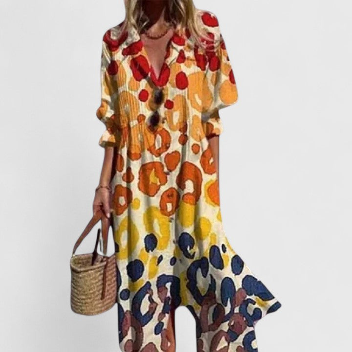 Harper | Women’s Summer Boho Midi Dress